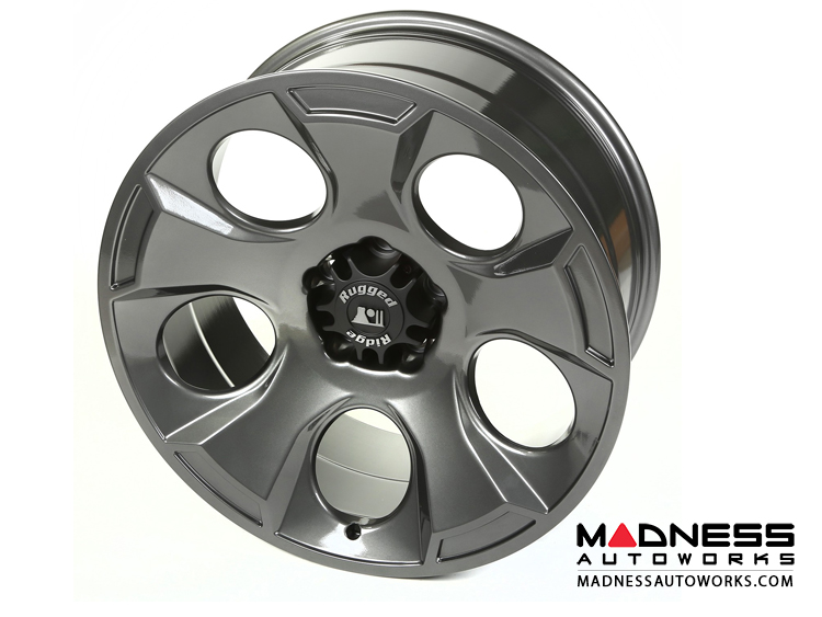 Jeep Wrangler JL Drakon Wheel - 20x9" - Gun Metal